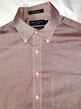 Daniel Cremieux Men's Button-Down Shirt - Rosewood Heather